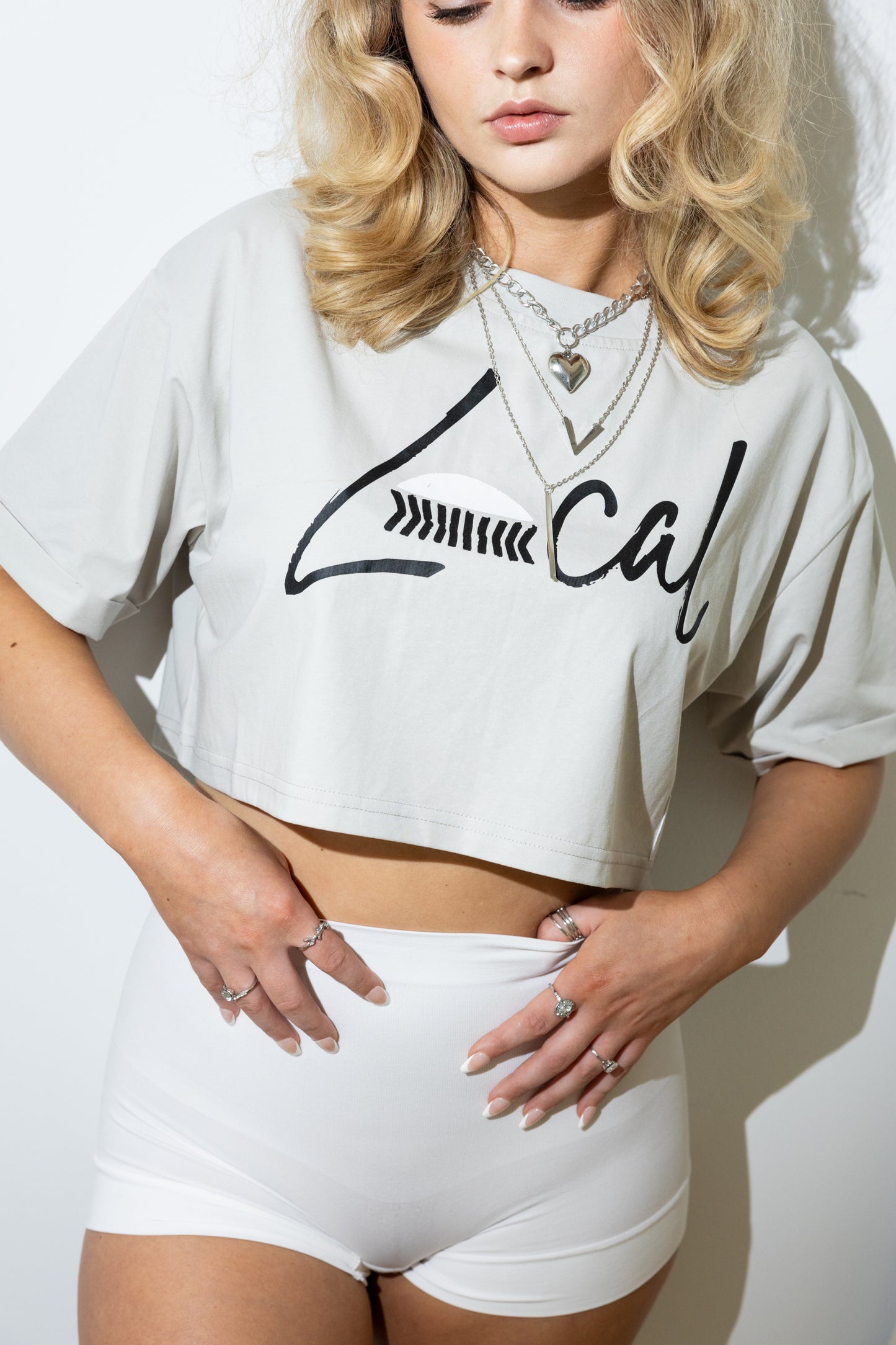 Cropped All Day Tee